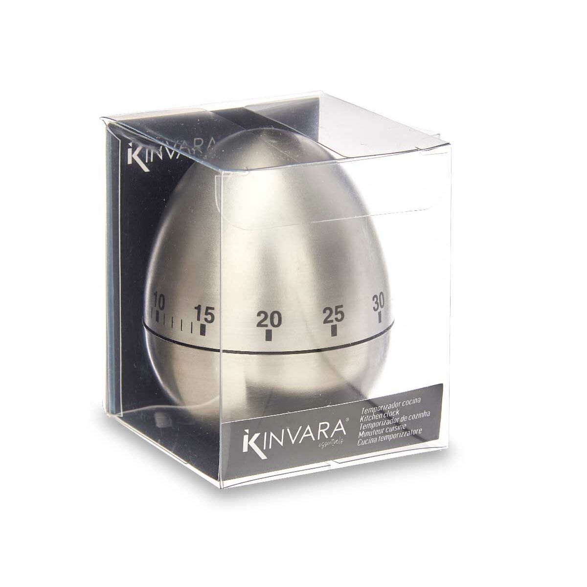 Timer da Cucina Kinvara 6 x 7,5 x 6 cm Ovetti (24 Unità)